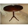 Image 1 : Side table with pie crust top