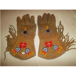 Beaded gloves