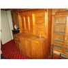 Image 1 : Pine cupboard Eastern Canada 1800. Pull down door
