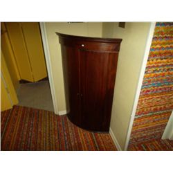 Cherry corner cupboard