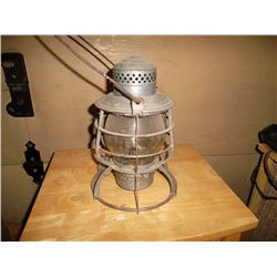 Northern Pacific Railway lantern (embossed NPRy).NPR operated in west (est. mid 1800's) along the Cd