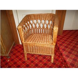 Wicker chair