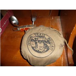 Boy Scout mess kit and knife set