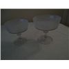 Image 1 : Frosted glass compote dishes