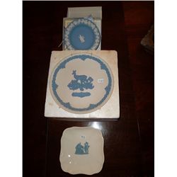Wedgewood Christmas and Mothers Day plates Assorted