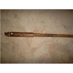 Antique wooden barrrel pump 1800's