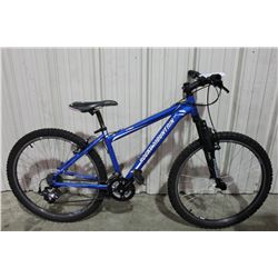 BLUE ROCKY MOUNTAIN STRIKE 21 SPD, FRONT SUS, MTN BIKE