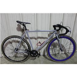 GREY NO NAME 1 SPD ROAD BIKE