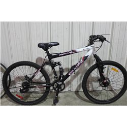 BLACK POINT ZERO FASTLANE 21 SPD, FULL SUS, FULL DISC, MTN BIKE