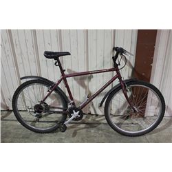 RED SCHWINN SIDEWINDER 21 SPD MTN BIKE