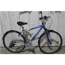 BLUE TREK 7100 21 SPD FRONT SUS HYBRID BIKE