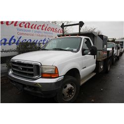 2001 FORD F-450 XLT SUPERDUTY VIN 1FDXF46F81EB13551