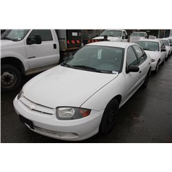 2003 CHEVROLET CAVALIER VIN 3G1JC52F83S163530