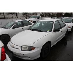 2003 CHEVROLET CAVALIER VIN 1G1JC52F437259430