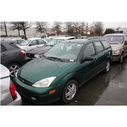 2001 FORD FOCUS SE VIN 1FAFP36341W293494