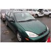 Image 2 : 2001 FORD FOCUS SE VIN 1FAFP36341W293494