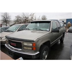 1998 GMC SIERRA SL VIN 1GTEK19WE503602