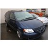 Image 2 : 2006 DODGE CARAVAN PASSANGER VAN, BLUE, VIN # 1D4GP25R66B575930