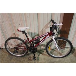 RED AVIGO 18 SPEED MOUNTAIN BIKE