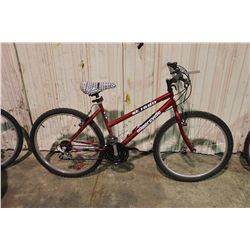 RED SUPERCYCLE 18 SPEED MOUNTAIN BIKE