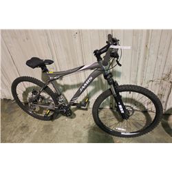 GREY JAMIS 21 SPEED FRONT SUSPENSION MOUNTAIN BIKE WITH FULL DISC BRAKES