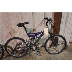 BLUE INFINITY 21 SPEED FULL SUSPENSION MOUNTAIN BIKE