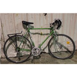 GREEN NO NAME 12 SPEED TOUR BIKE