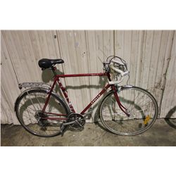 RED APOLLO 10 SPEED TOUR BIKE