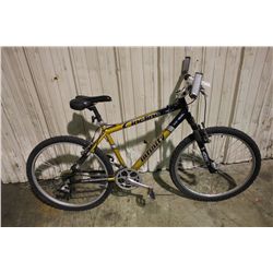 GOLD INFINITY 21 SPEED FRONT SUSPENSION MOUNTAIN BIKE