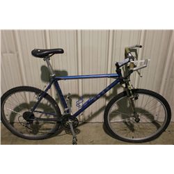 BLUE TECH 24 SPEED FRONT SUSPENSION MOUNTAIN BIKE