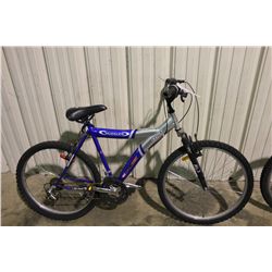 BLUE SPORTEK 21 SPEED FRONT SUSPENSION MOUNTAIN BIKE