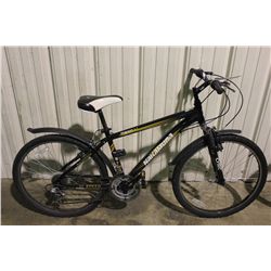 BLACK NAKAMURA 21 SPEED FRONT SUSPENSION MOUNTAIN BIKE