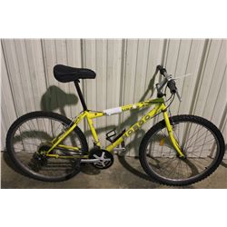 YELLOW NORCO 21 SPEED MOUNTAIN BIKE