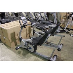 SILVER MAGNETIC CF-921 RECUMBENT EXERCISE BIKE ( DISPLAY )