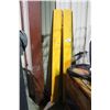 Image 1 : PAIR OF YELLOW 6' FORKLIFT FORK EXTENTIONS