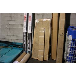 3 BOXES OF NEW PEGBOARD