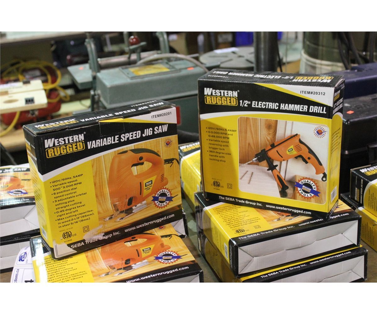 Western Rugged Tools WESTERN RUGGED VARIABLE SPEED JIG SAW AND 1/2