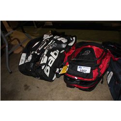 4 DUFFEL BAGS AND CONTENTS