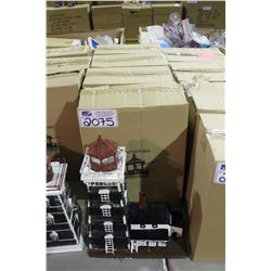 LOT OF LIGHTHOUSE TEA LIGHT HOLDERS