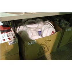 BOX OF FRISBEES
