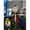 Image 1 : APPROX 6' TALL HOLIDAY SANTA PROP