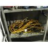 Image 1 : HEAVY DUTY ELECTRICAL LIGHTING LINE WITH METAL BASKET LIGHT PROTECTORS