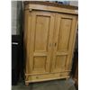 Image 1 : SOLID PINE ARMOIRE CABINET WITH BOTTOM DRAWER