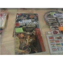 1956 LONE RANGER MOVIE STORY BOOK AND VOLUME 1 1960 ROY ROGERS AND TRIGGER BOOK