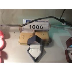 3 PAIRS OF LADIES 14K GOLD, DIAMOND AND EMERALD EARRINGS