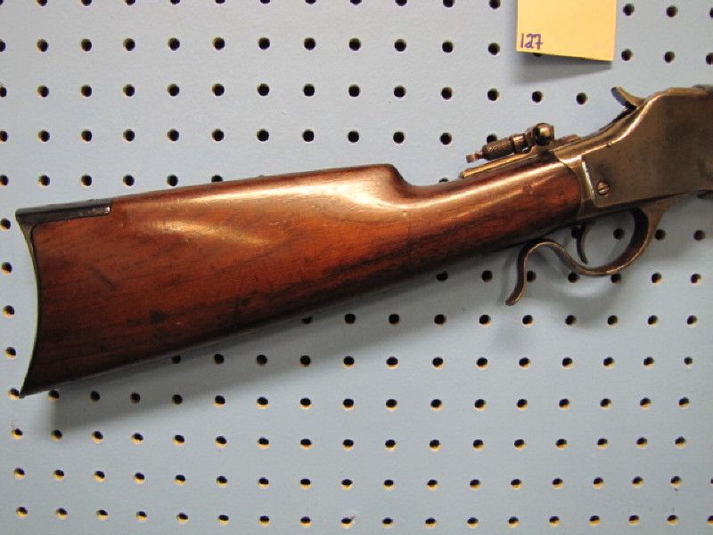 WINCHESTER, 1885, 3220, HIGHWALL TARGET GUN, 3, DOUBLE PEEPSIGHTS