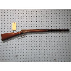 WINCHESTER, 1892, 32-20, RIFLE, FLATTOP STOCK, CRESCENT BUTT, SER # 619XXX; DATE OF MANUFACTURE: 191