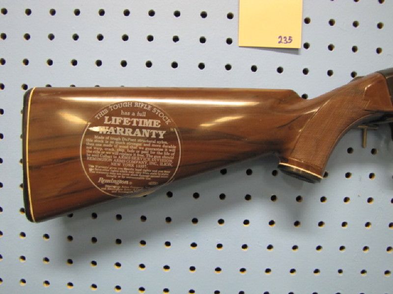 REMINGTON NYLON 66, .22 CAL, SEMI AUTO, BUTT STOCK TUBE MAGAZINE