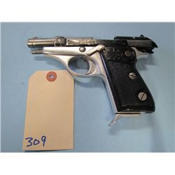 PROHIBITED HANDGUN:  Beretta Model 71; .22 cal L.R.; SER #F13XXX; Made in Italy