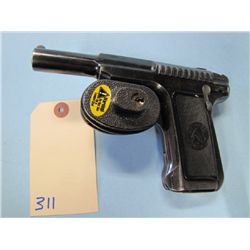 PROHIBITED HANDGUN:  Savage Model 1907; .32 cal; Semi Auto; SER # 108XXX Barrel Length 3 3/4"
